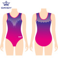 Ombre sublimated gimnastika leotards