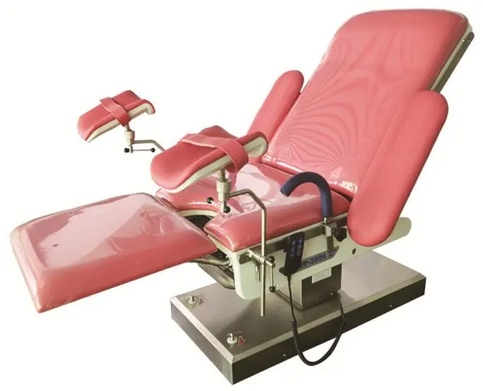 Hospital Equipment Stainless Steel Obstetric Gynaecology Examination Table