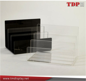 handcrafted lucite clear acrylic desk organizer clear acrylic desk folder acrylic file sorter acrylic desktop mail organizer