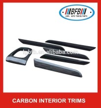 GENUINE OEM CARBON INTERIOR TRIM KIT FOR AUDI Q3 COMPLETE 6 PCS