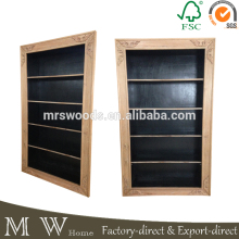 french furniture simple wooden bookcase, antique oak wood simple wooden bookcase, simple wooden bookcase