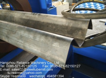 RE-310 Highway Guardrail Auto Production Roll Forming Machine Line
