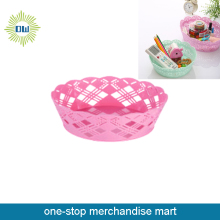 hollowed out plastic fruit basket