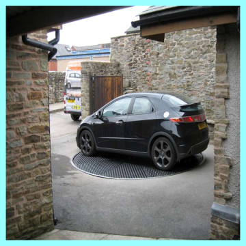 Work Platform Car Round Plate