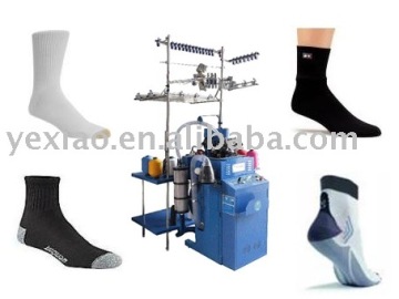 circular jacquard socks knitting machine