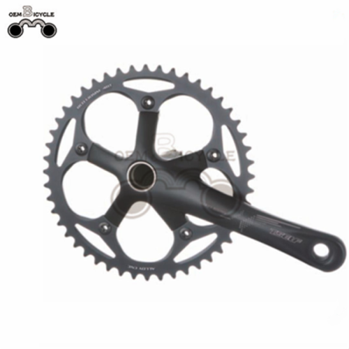 Thương mại đảm bảo tốc độ duy nhất Cố định bánh xe đạp chu kỳ nhôm Crankset Cranks