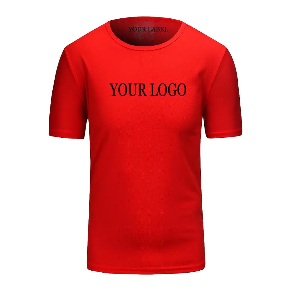 Custom Men Wholesale in China Factory 100% Polyester Standard Dri Fit T-Shirts