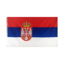 3*5ft Polyester Serbia Flag With Brass Grommets Banner