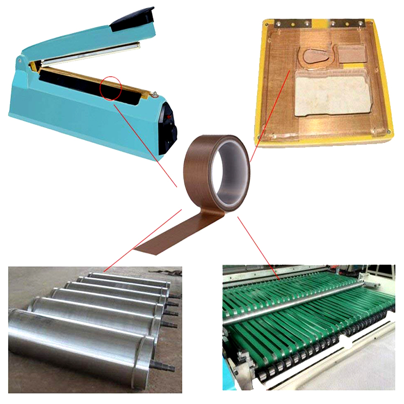 PTFE-Fiberglas-Tuch-Band Ptfe Fiberglass Cloth Tape