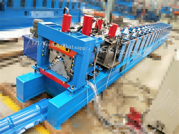 Glazed Steel Roof Ridge Cap Tile Machine