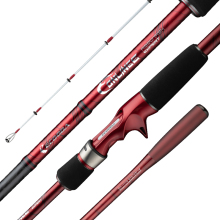 ECOODA Online E Series Boat Fishing Rods: High-Quality Saltwater Hand Bait Casting Rods with Carbon Fiber and FUJI Guides