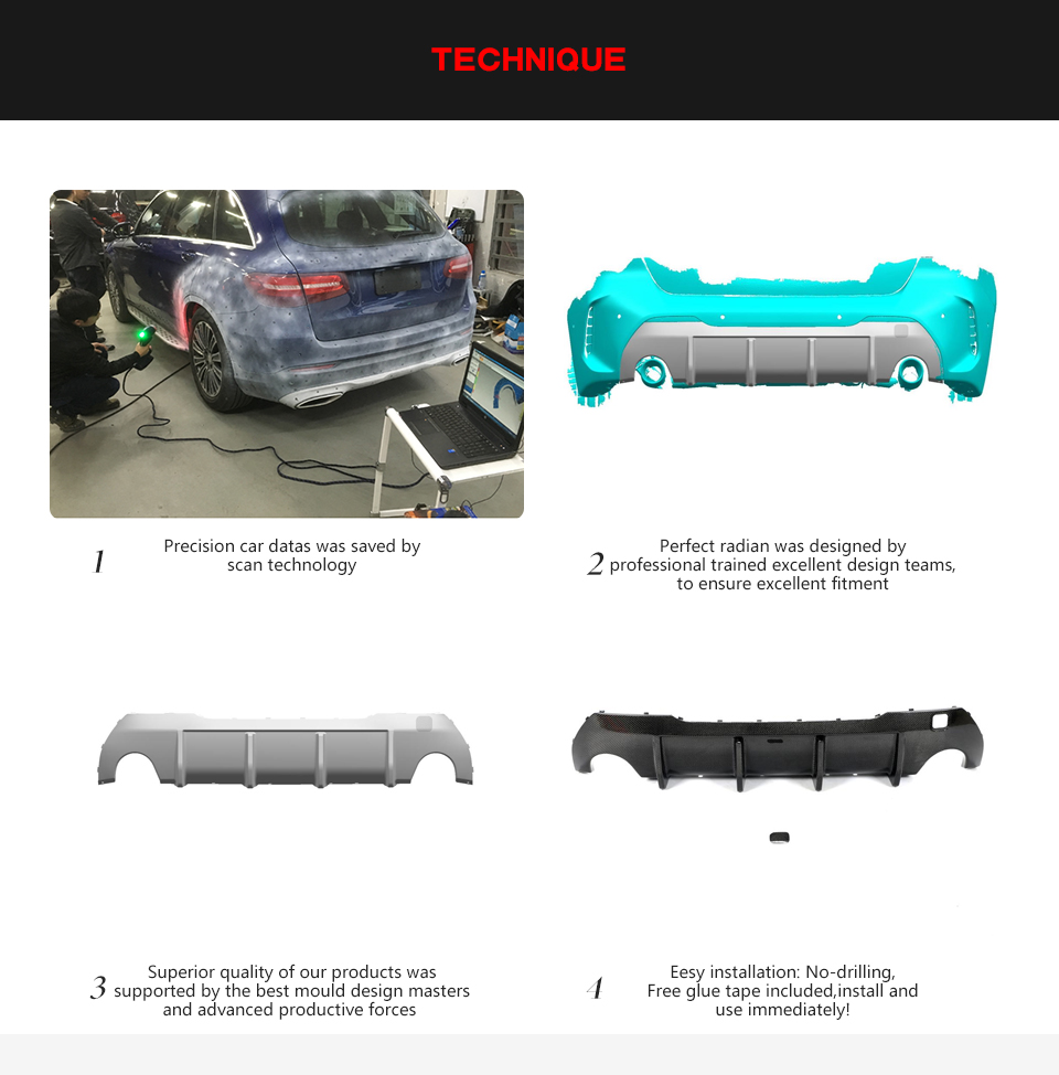 Carbon Fiber F40 Rear Bumper Lip Spoiler for BMW 1 Series F40 118i M-TECH M-SPORT Hatchback 4-Door 2020-2022