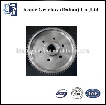 manufacturing spur gear machine wheel with hobbing process