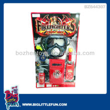 Fireman toy set, fire fighting tool set toy