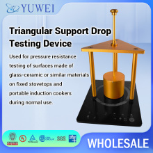 IEC60335-2-9 Triangular Support Frame Tripod Stand Drop Testing Device with Impact Hammer