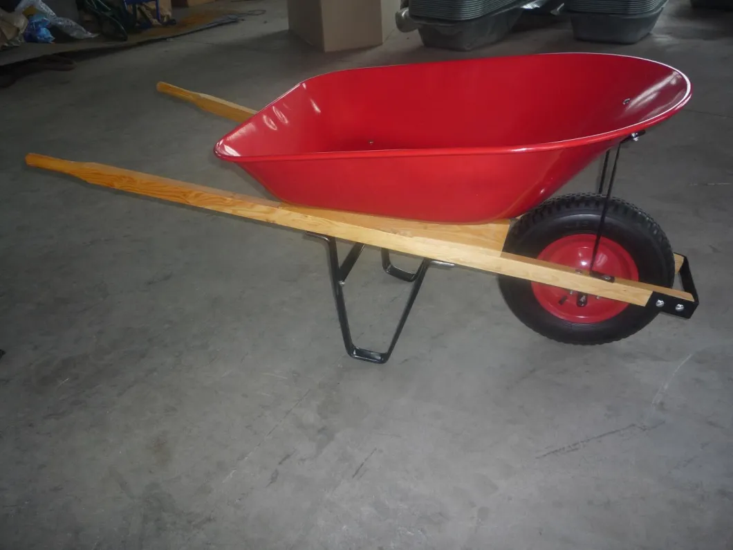 Wooden Handle Wheelbarrow, Urope Wheelbarrow