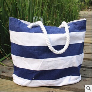 Canvas Strandtasche Shopper