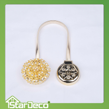 High end fancy curtain magnetic clip / magnetic curtain clip for curtain decoration