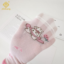 Cartoon Melody Short Socks for Girls Pink Socks
