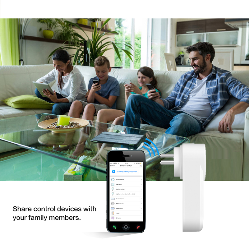 OEM Design Echo Timer Power Travel Mini Electric Outlet Wireless Adapter Socket Alexa India 2 USB Smart Plug