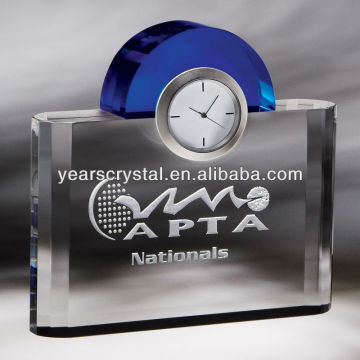 Hot Sell crystal clock desktop clock(G-0198)