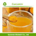 Polvo de extracto de cúrcuma HPLC de curcumina soluble en agua al 10%