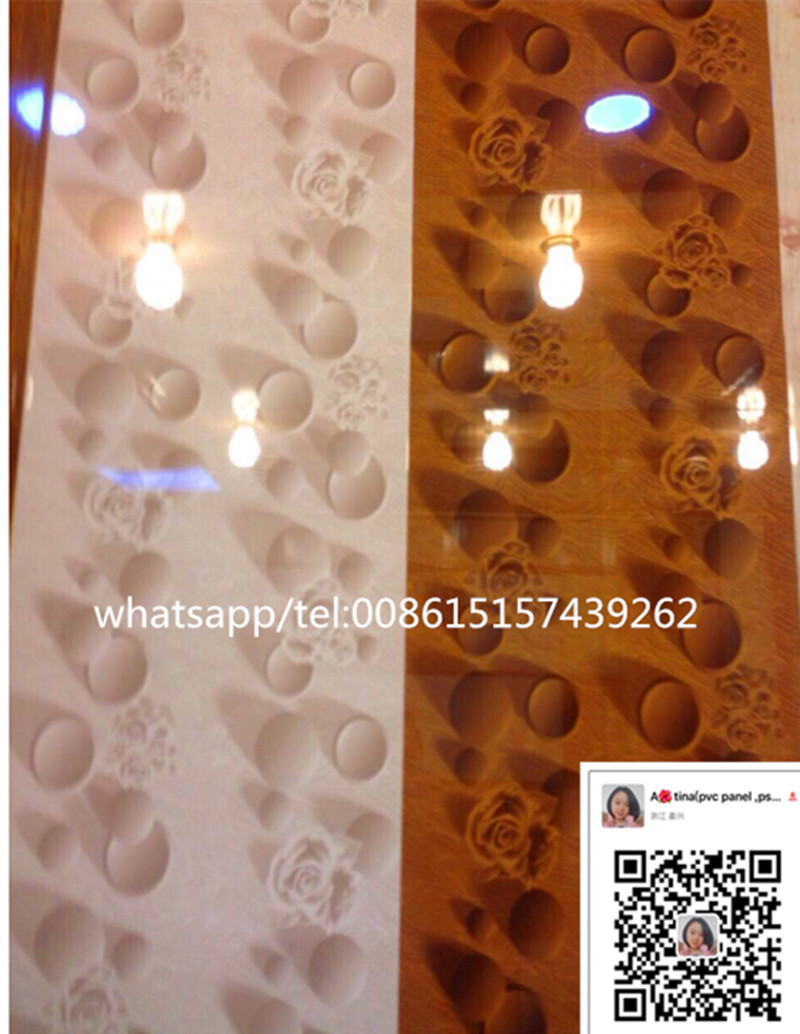 25cm,30cm shining pvc wall panel, pvc ceiling panel