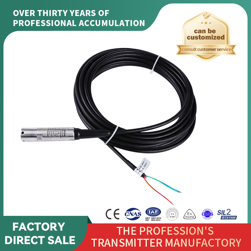 Senzor de nivel de apă submersibil de 19 mm pentru monitorizarea găurilor de foraj