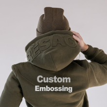 Custom Designer Hoodies with Your Logo - Heavyweight Streetwear Fit