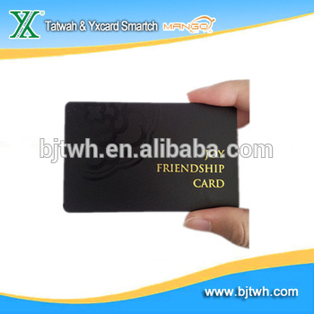 CR80 access control door card sample