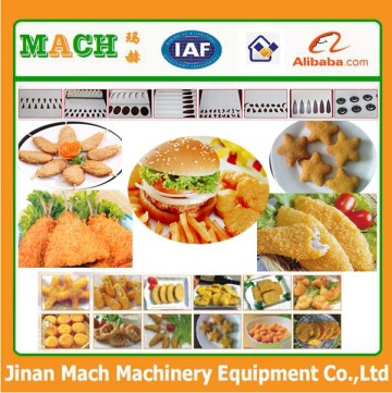 Breaded Peeled shrimps flouring machine