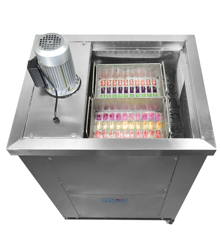 Semi-Auto Ice Cream Making Machine Ice Cream Maker Machine For Popsicles Ice Cream Making Machine