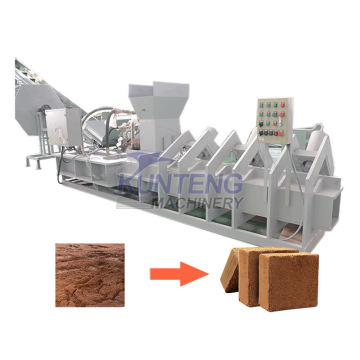 Coco Peat Block Making Machine