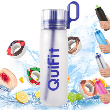 Custom Logo Flavor Infusion Water Bottle for Fitness & Sports