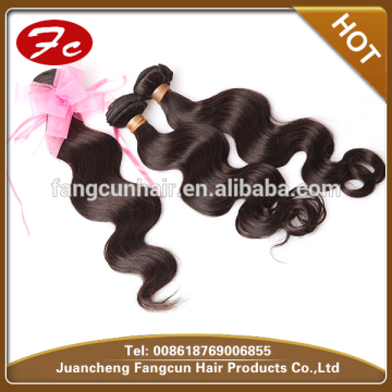 Body wave hair weft virgin Indian body wave human hair weft