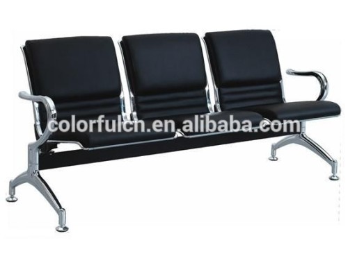 Black Waiting Chair/Black Airport Chair/Black Public Chair YA-88