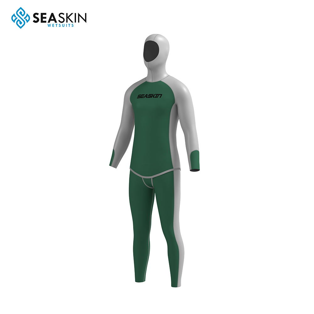 Seaskin Wetsuit 3mm Neoprene Diving Back dragkedja Fullsuits