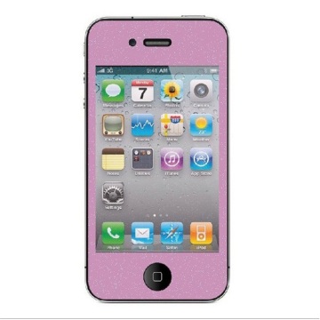 PET Diamond Bling Screen Protector For iPhone 5 5G