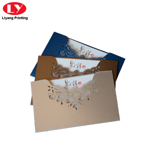 Speciality Paper Greeting Printed Card With Envelope