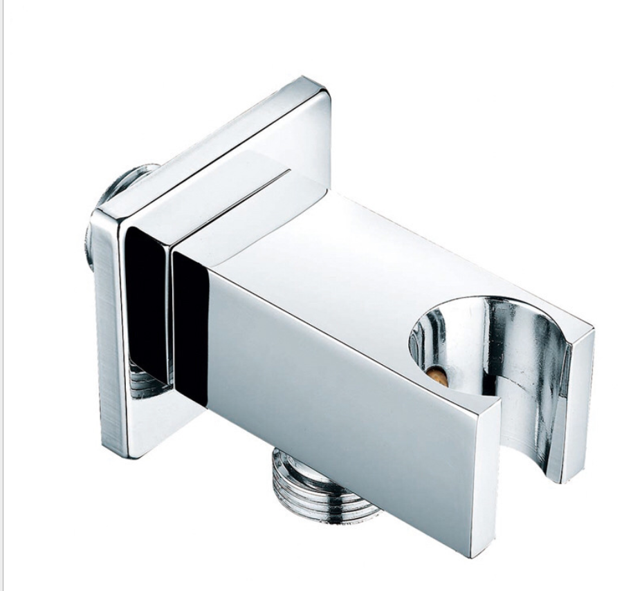 真ちゅう製バスルーム自動水制御トイレストップアングルバルブシャワー付きスプレーヘッドホルダーブラケット