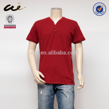 Red cotton tee shirt;office shirt;man short sleeve tee shirt;marvel shirt