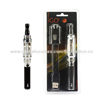 New design dual flavors clearomizer e-cigarette, 1000mAh battery blister, card packing, dual tankNew