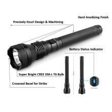 powerful torch rechargeable with battery indicator