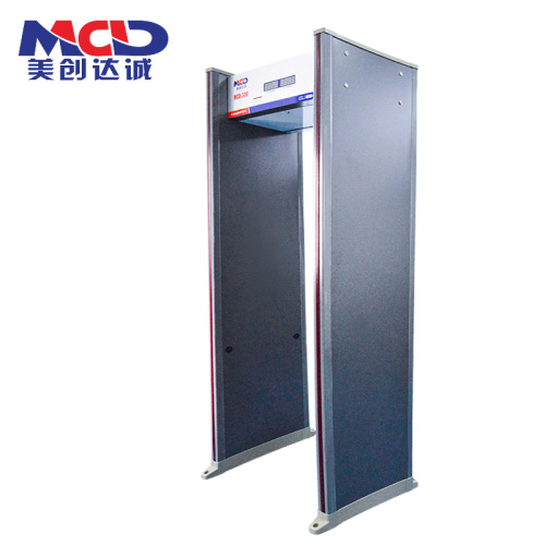 Display in Right Position Muti Zones Archway Metal Detector Gate MCD-600