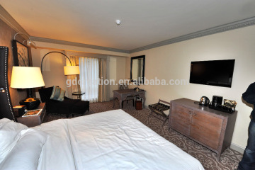 Solid Wood Hotel bedroom Furniture hotel furniture set