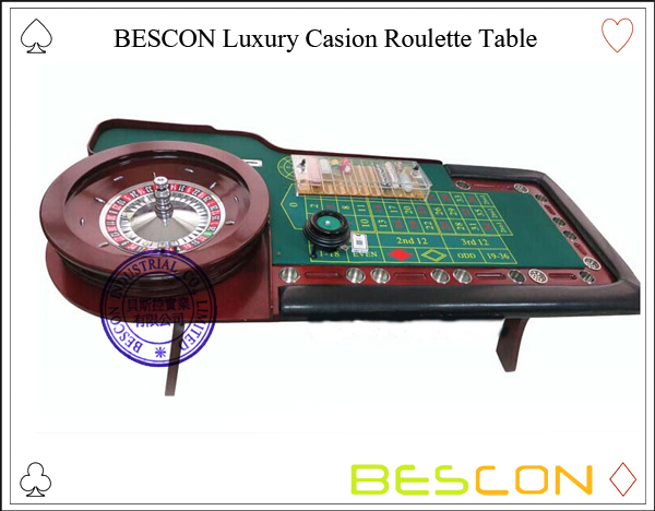 BESCON Luxury Casion Roulette Table-2 BESCON Luxury Casion Roulette Table-2