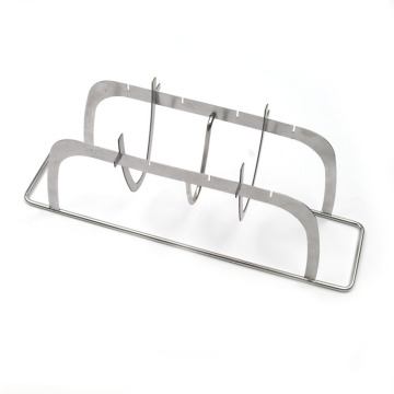 High quality stainless steel rib grill rack