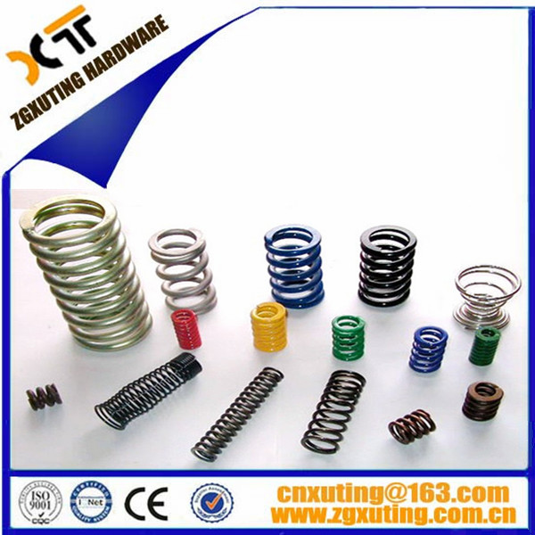 Rectangular flat wire compression yellow blue red green brown high temperature resistance high strength mold spring