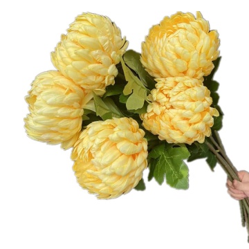 Artificial Pineapple Chrysanthemum Flower Simulation