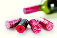 Aluminum screw cap bottle seal for wine